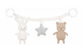 Kinderwagenkette Teddy/Hase