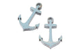 Hobbyfun Streuteile Anker 3.5 cm, 4 Stück, mit Klebepads
