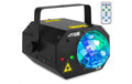 MAX DJ10 Jelly Moon mit rot/grün Laser, USB