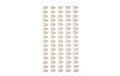 Artoz Artwork Sticker Perle 5 mm weiss, 1 Blatt