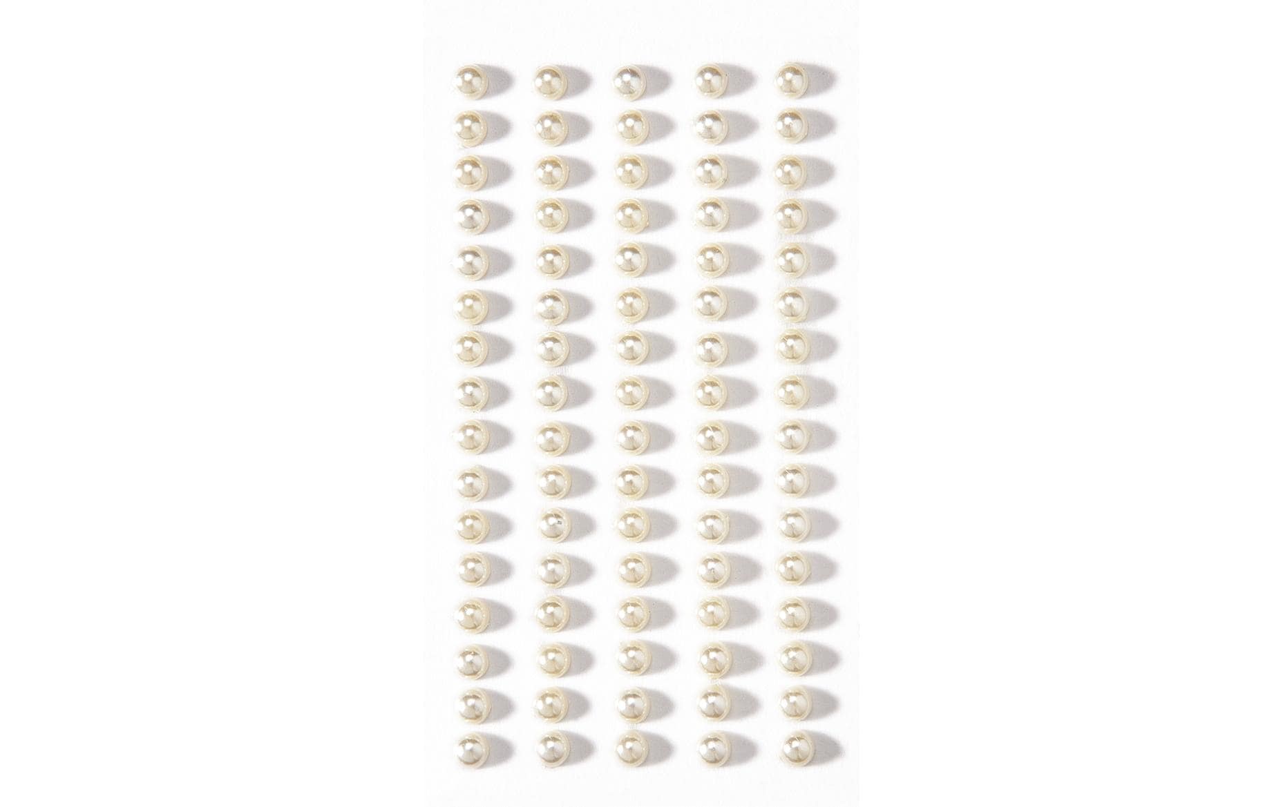 Artoz Artwork Sticker Perle 5 mm weiss, 1 Blatt