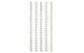 Artoz Artwork Sticker Perle 3 mm weiss, 1 Blatt