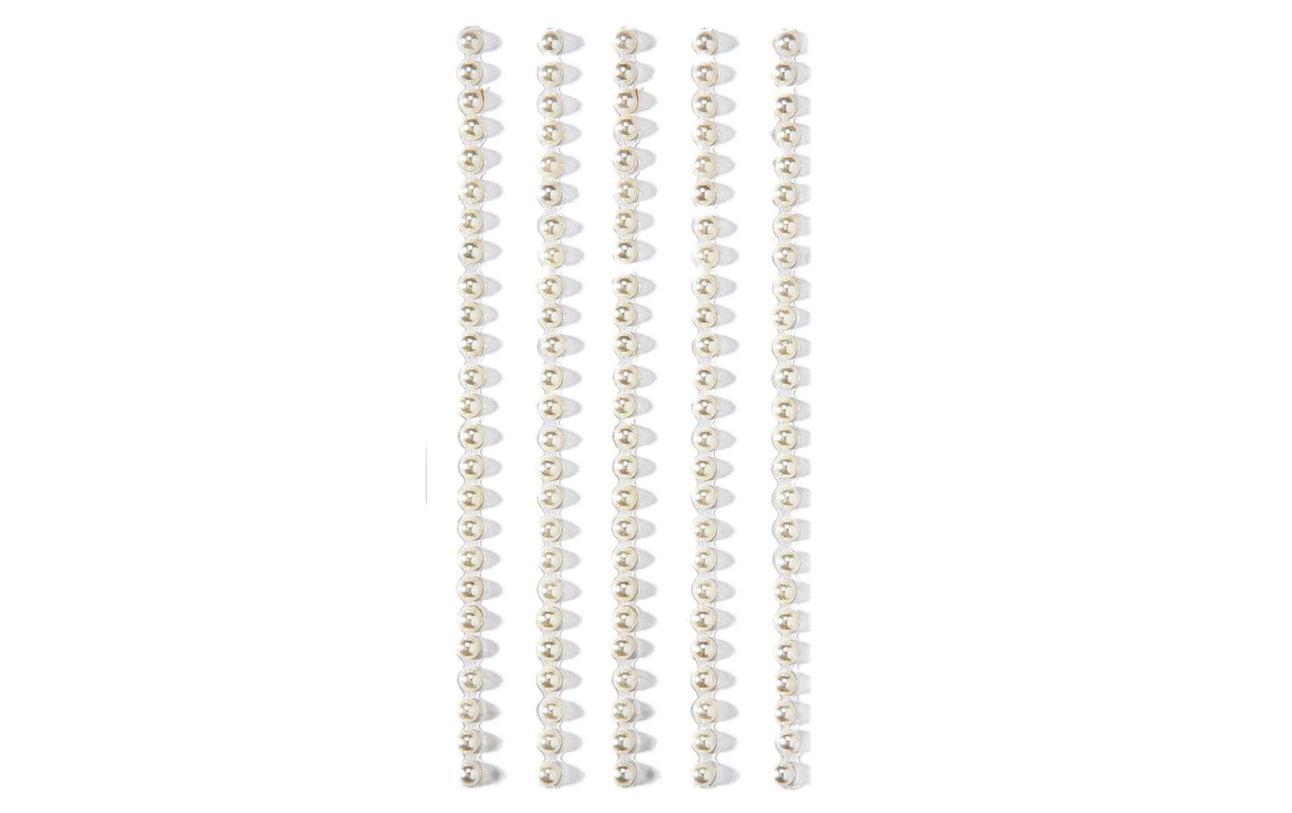Artoz Artwork Sticker Perle 3 mm weiss, 1 Blatt