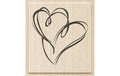 Heyda Motivstempel Heartbeat Grösse: 5.4 x 5.9 cm