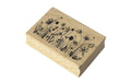 Artoz Motivstempel Blumenwiese 70x50xH19MM, Buche
