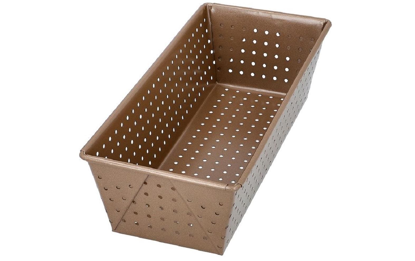 RBV Birkmann Laib & Seele Brotbackform 25 cm, Höhe 7,5 cm, perforiert