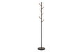 Yamazaki Garderobe Tower schwarz H: 177cm, Metall