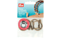 PRym Taschengriffe Aufhänger altmessing, 18 mm, 4 Stück