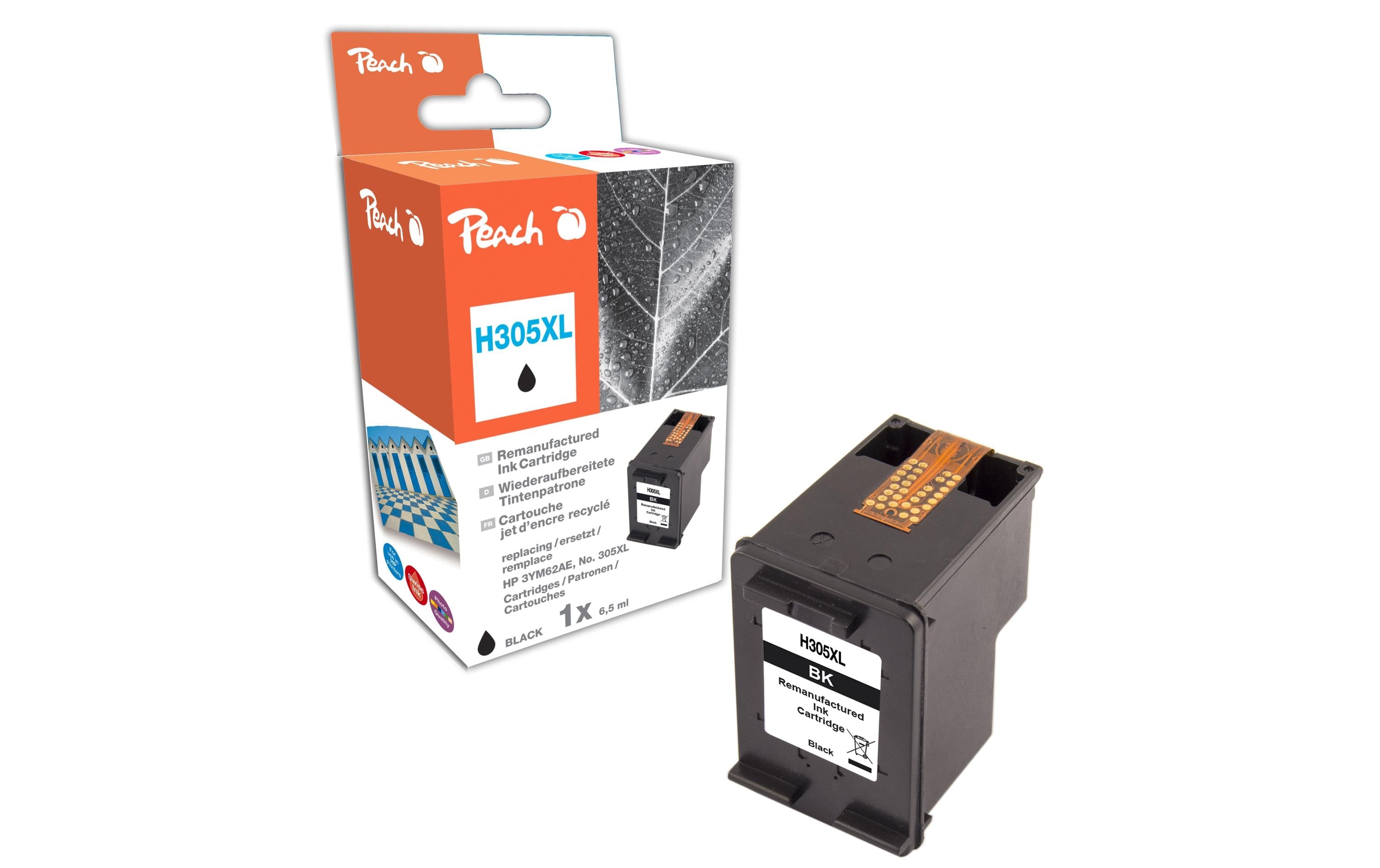Peach Tinte HP Nr. 305XL / 3YM62AE Black