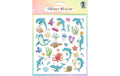 URSUS Sticker Glitter Fun Meerestiere 4 Stickerbögen