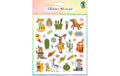 URSUS Sticker Glitter Fun Tiere 4 Stickerbögen