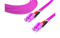 Lightwin LWL HQ Duplex Patchkabel, LSH, 1m Multimode OM4, E2000-E2000 kompatibel