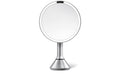 Simplehuman Sensorspiegel 20cm silber 5-fach Vergrösserung, Helligkeit verstellba