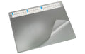 Läufer Schreibunterlage Durella Soft grau 50 x 65 cm, mit Kalender