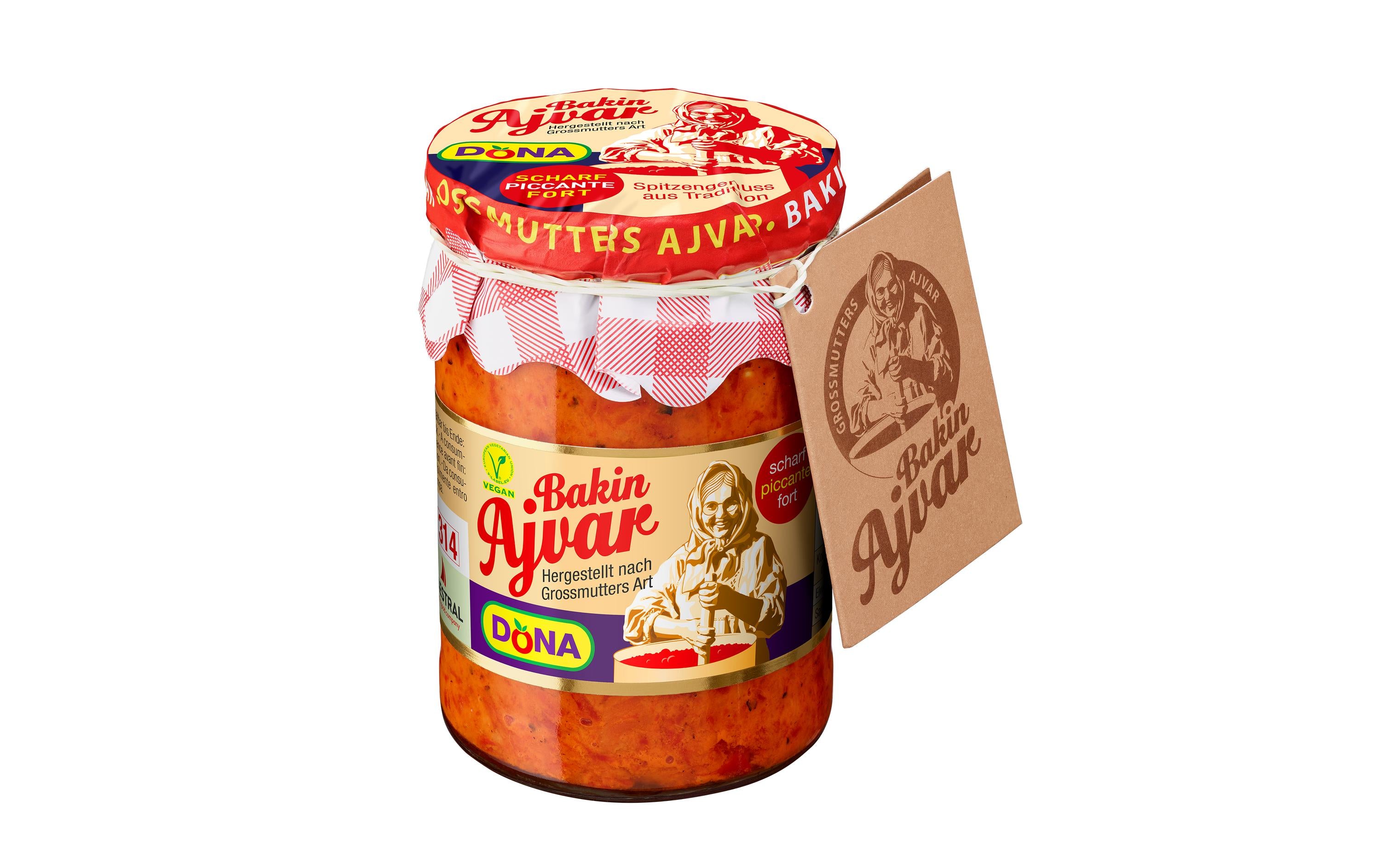 Dona Ajvar Hausgemacht scharf 290g