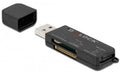 DeLock 91757  USB Card Reader 1x USB-A Stecker, USB 3.2 Gen 1
