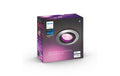 Philips Hue White & Col. Amb. Centura Einbauspot rund aluminium 350lm