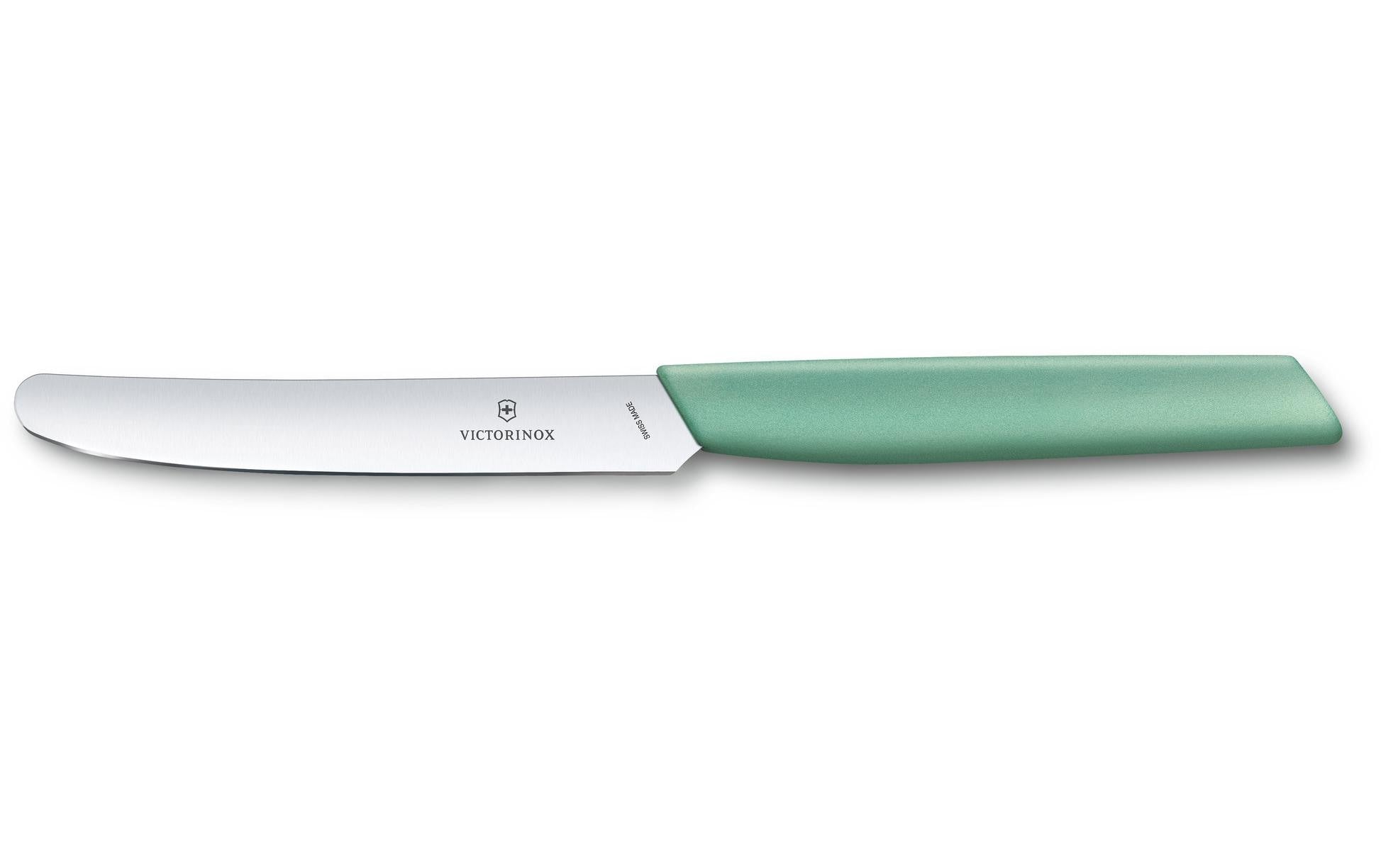 Victorinox Tafelmesser 11cm Mint-Green Gerader Schliff
