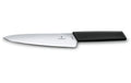Victorinox Tranchiermesser 19cm Schwarz Gerader Schliff
