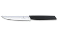 Victorinox Steakmesser 12cm Schwarz Gerader Schliff