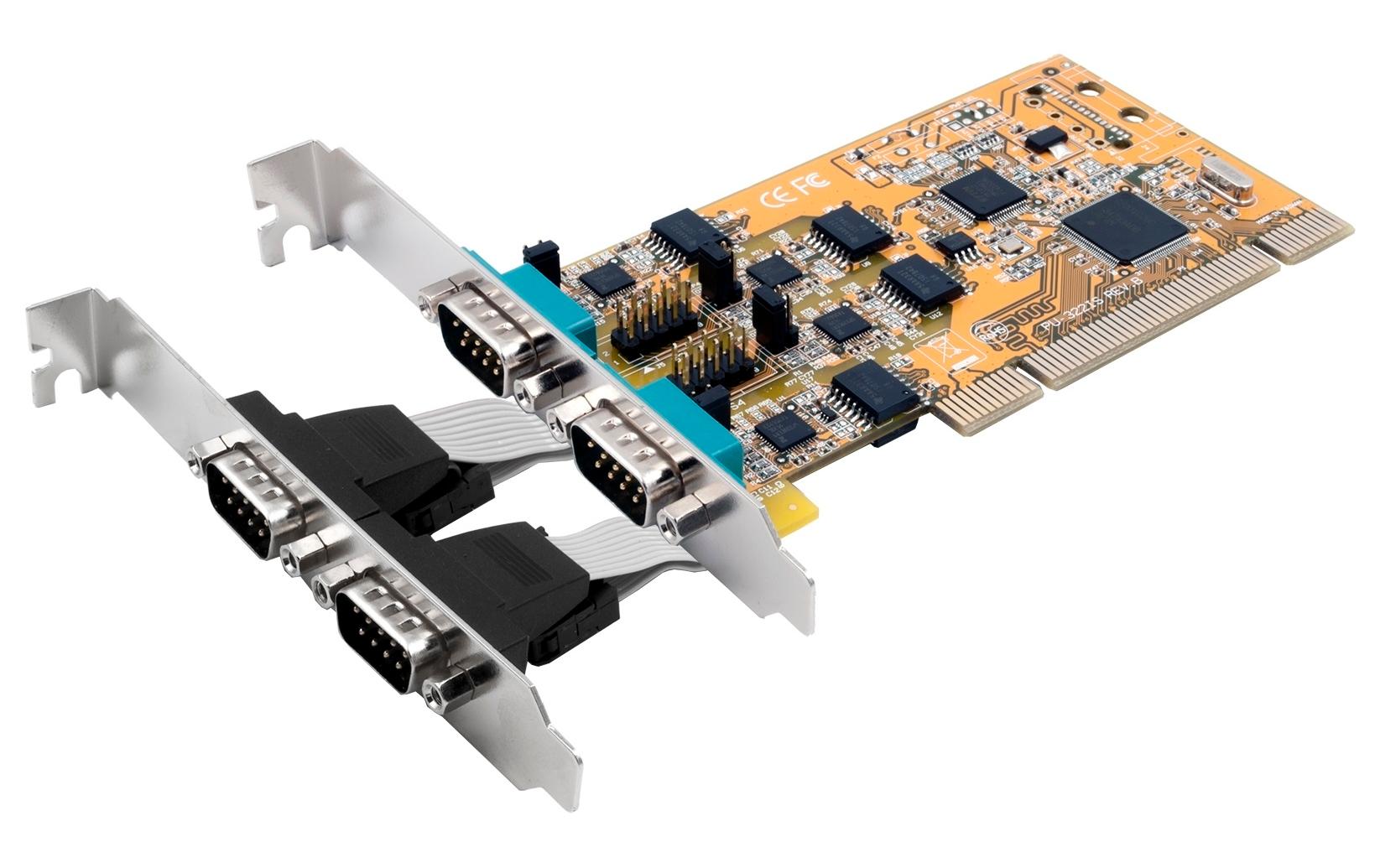 EXSYS EX-42034IS, 2S Seriell RS232 PCI Karte (FTDI Chip-Set)