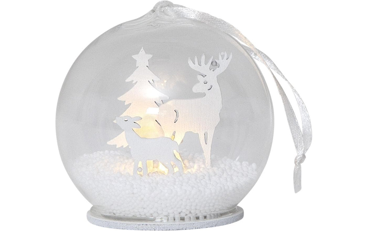 Star Trading Tischdekoration Fauna 8 cm x 9 cm x 8 cm, 1 LED, Indoor