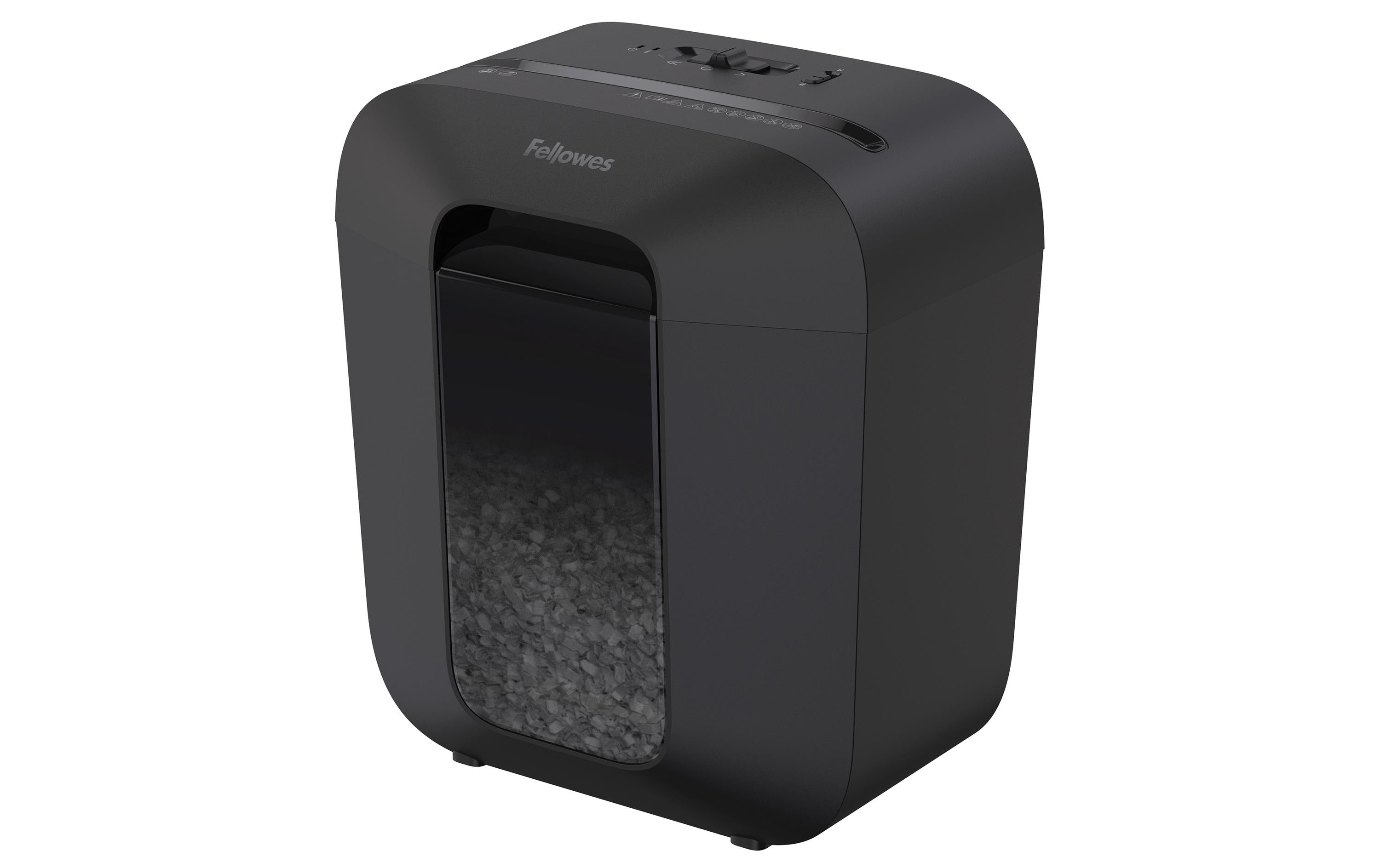 Fellowes Aktenvernichter LX25M 6 Blatt, 11.5 Liter, Mini-Cut, P-4