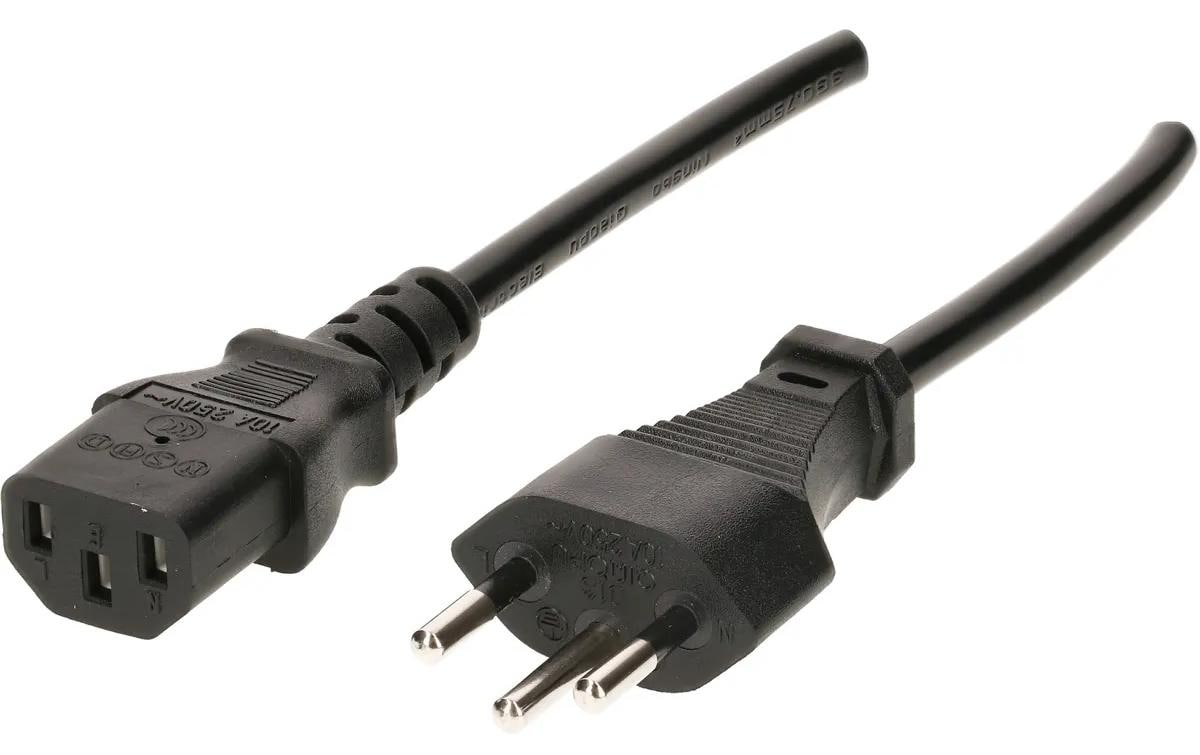Apparatekabel C13/Typ12, 5m TD3x1,0mm2