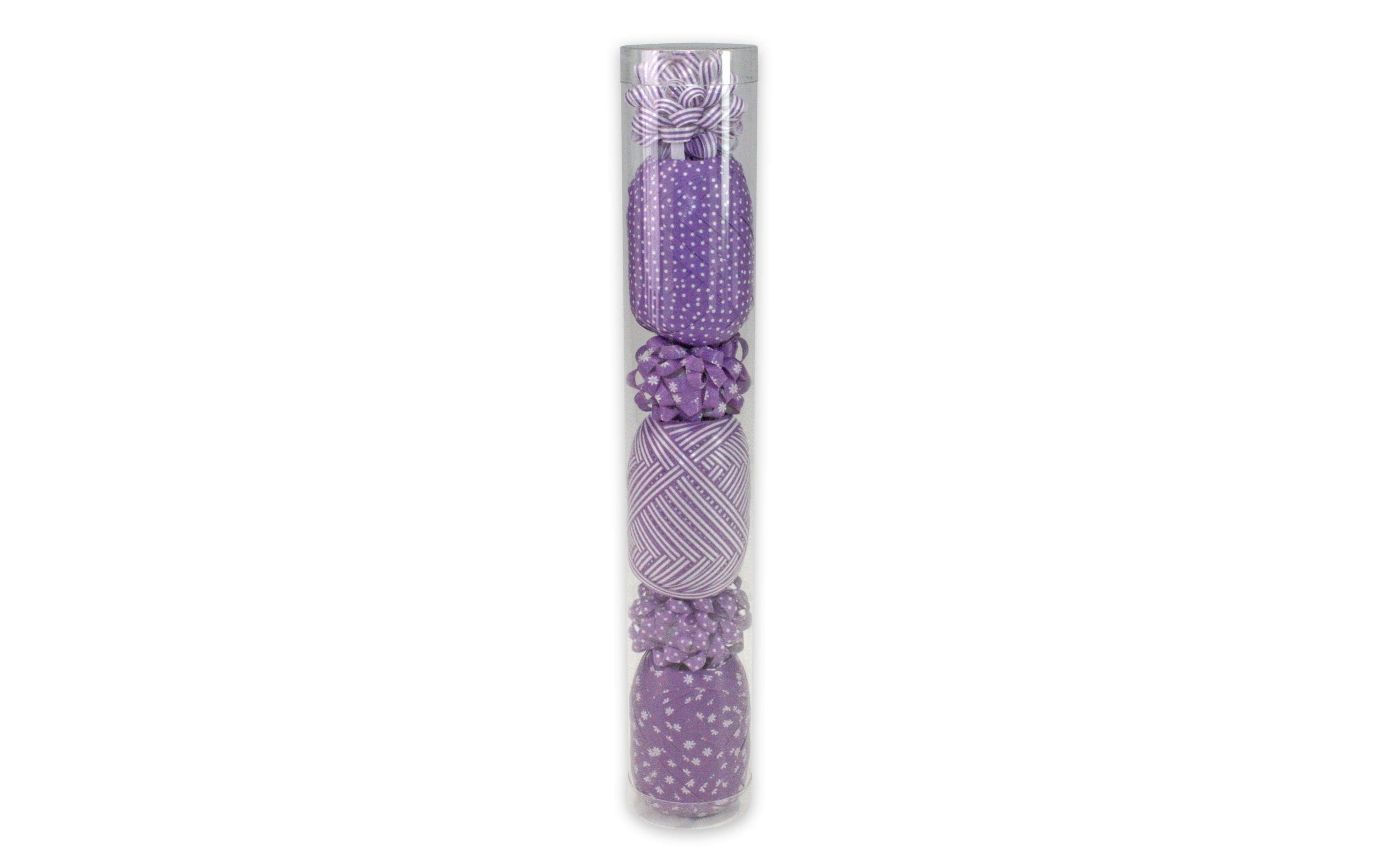 Pattberg Geschenkband-Set Mustermix Farbe: lila