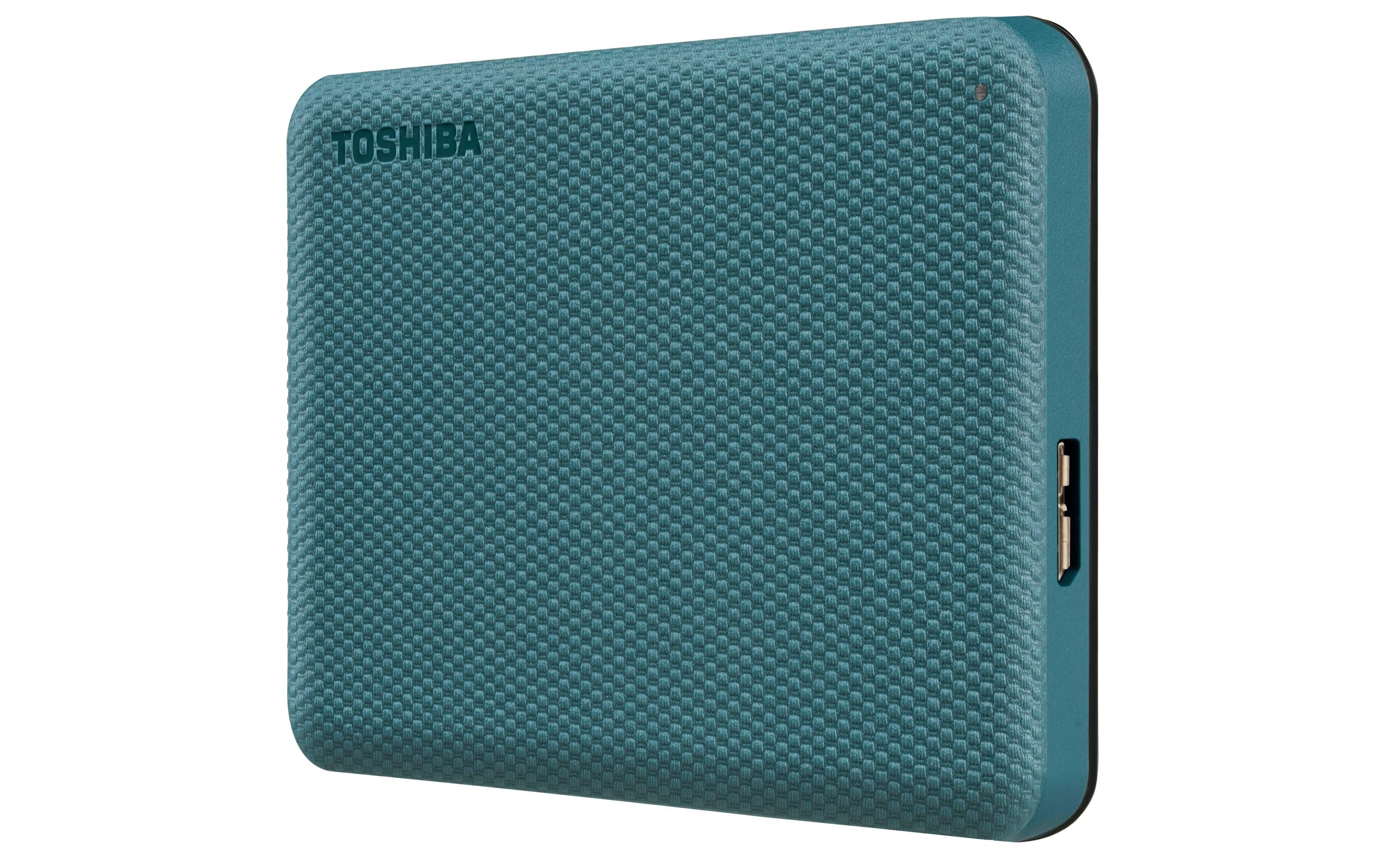 Toshiba Canvio Advance 2TB Grün USB 3.2, 2.5, 14mm, inkl. Backup Software