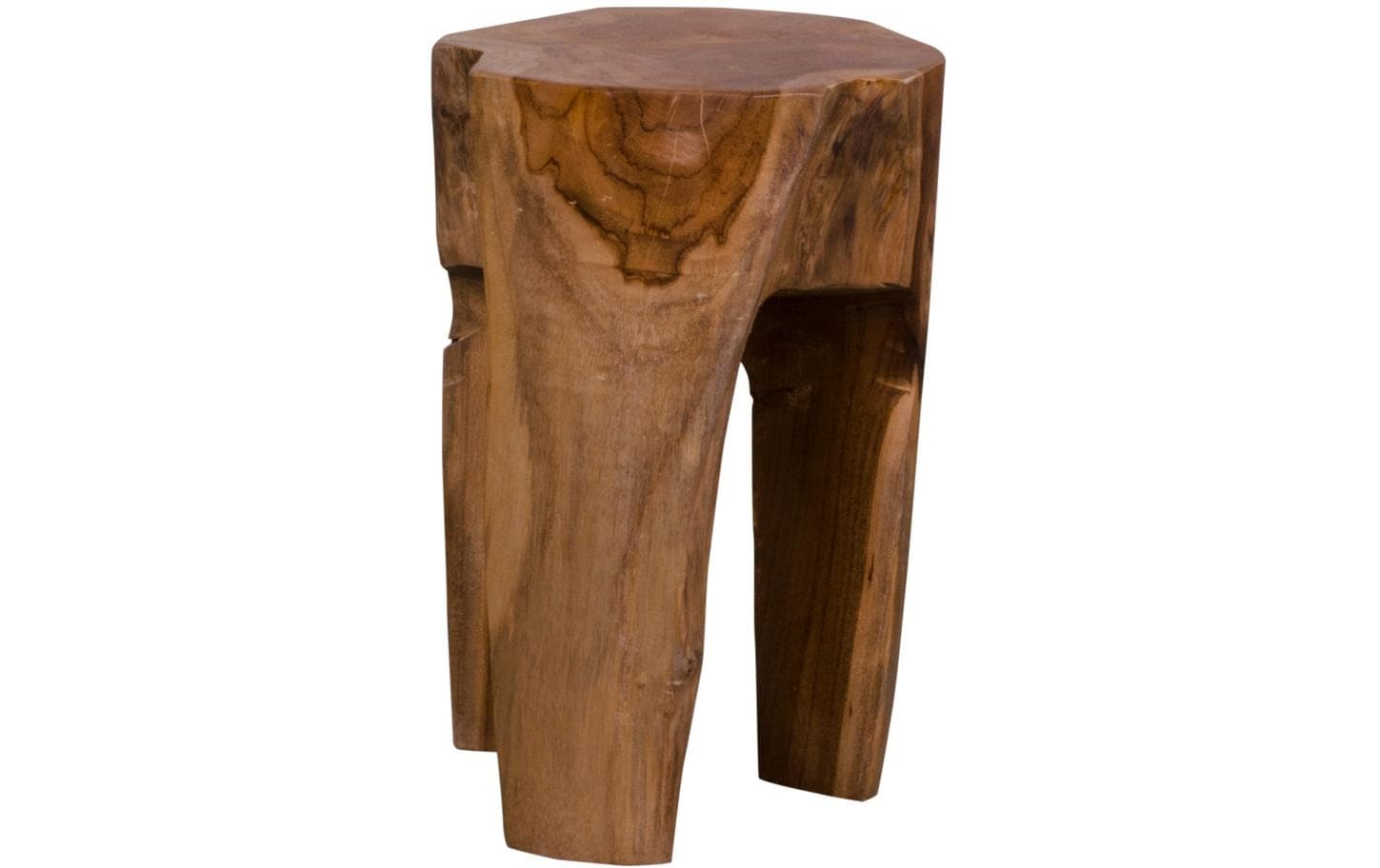 House Nordic Hocker Rose 1 Stk., aus Teak Holz