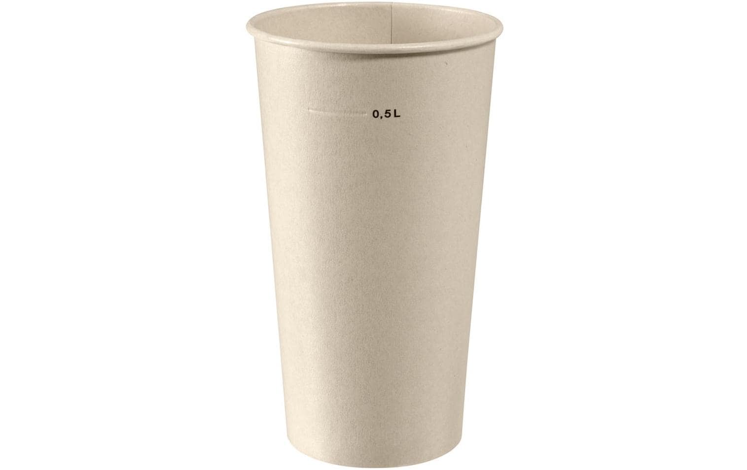 Duni Breeze Becher 59 cl Nature 36 Stück, Bagasse