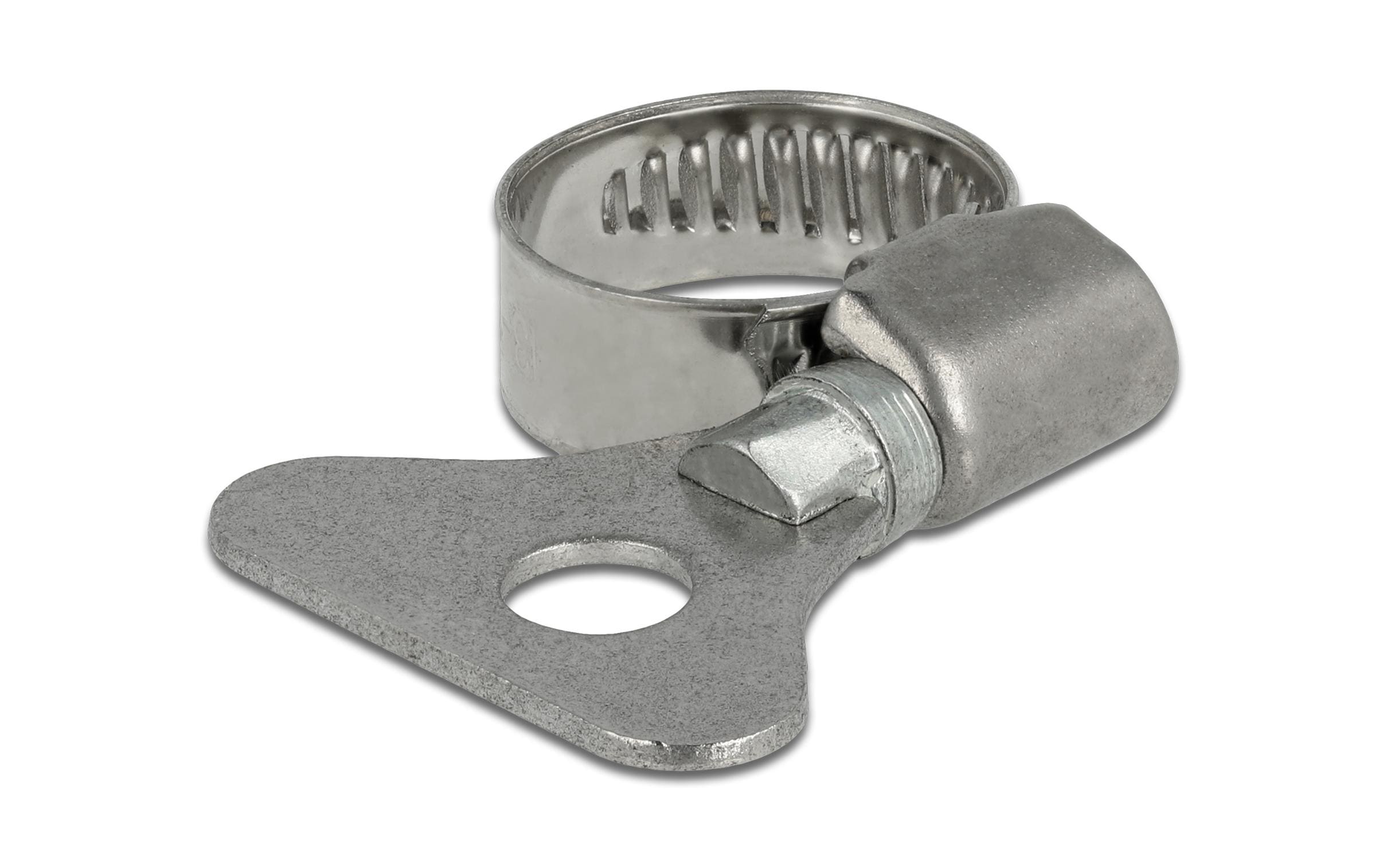 Delock Schlauchschellen 13-19mm, 10 Stück mit Flügelmutter, Metall