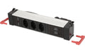 Bachmann Steckdoseneinheit POWER FRAME 3xT13, 1xUSB A/C