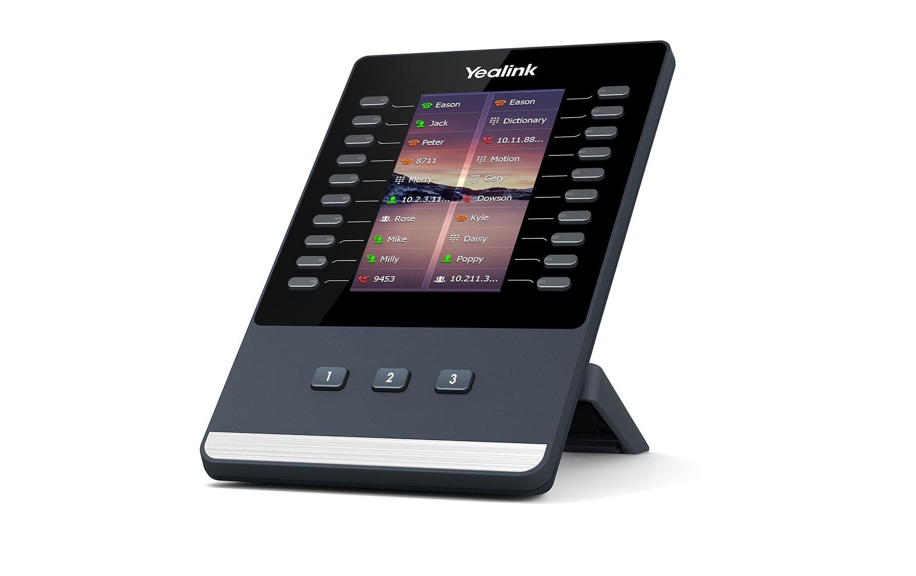 Yealink EXP43 LCD Tastatur-Erweiterung mit Farbdisplay