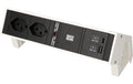 Bachmann Steckdosenleiste DESK 2, 2xT13 1xUSB A/C, weiss