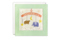 Cart Glückwunschkarte Hello Little One mit Couvert, Grösse:  12.5 x 12.5 cm