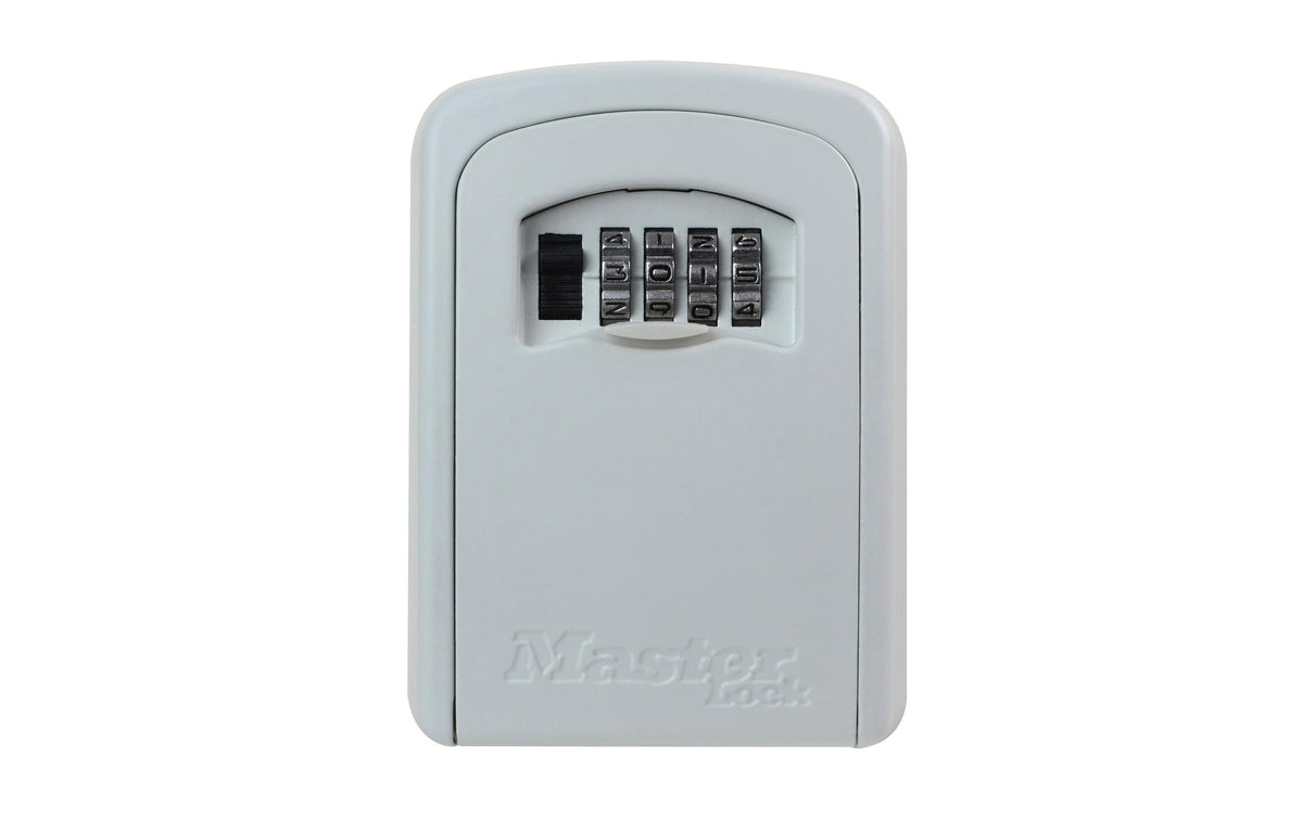 Masterlock Schlüsselsafe 5401EURDCRM zur Wandbefestigung, stabiles Metallgehäuse