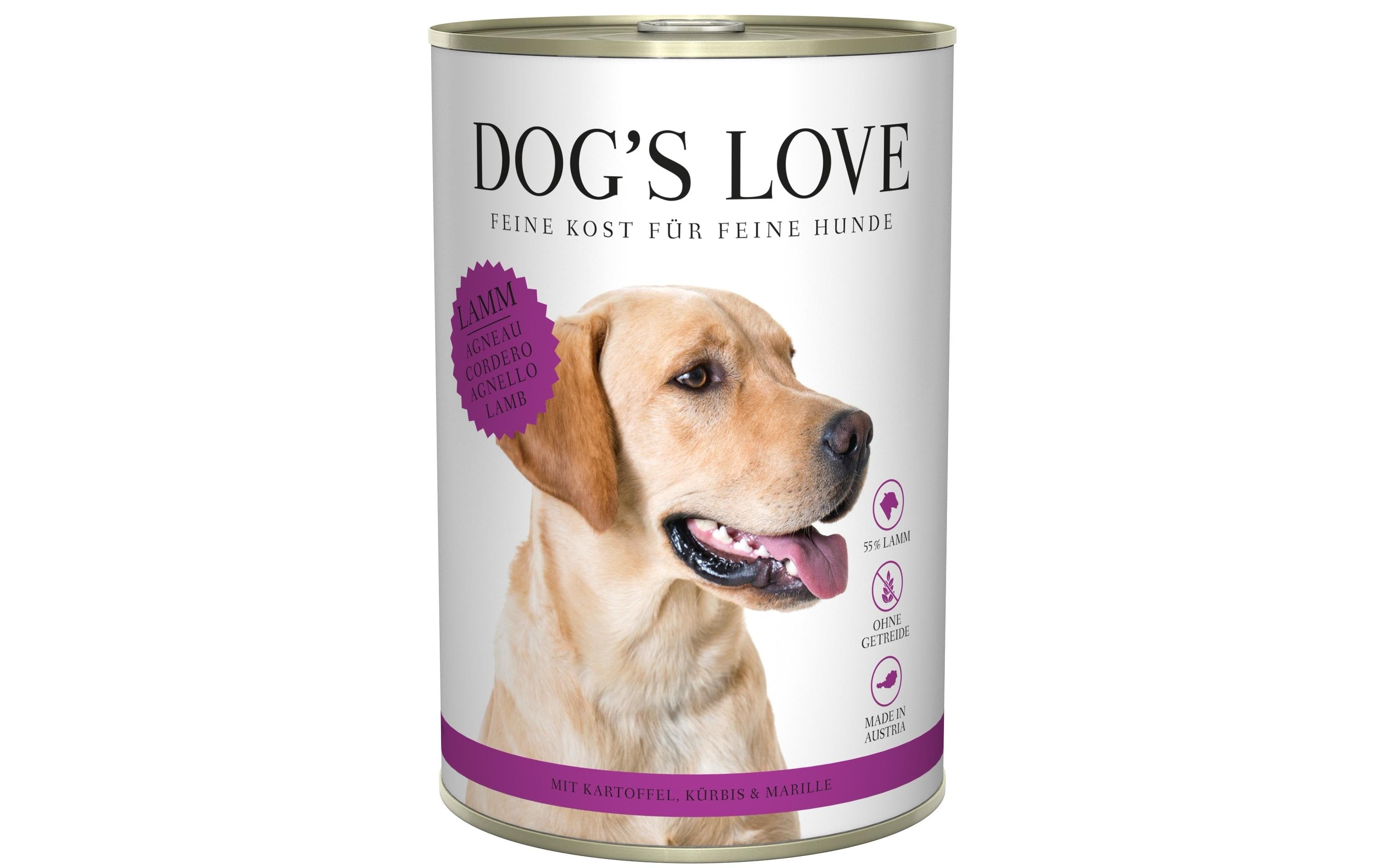 Dogs Love Nassfutter Adult Classic Lamm 400g
