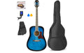MAX SoloJamBL Westerngitarrenset, blue