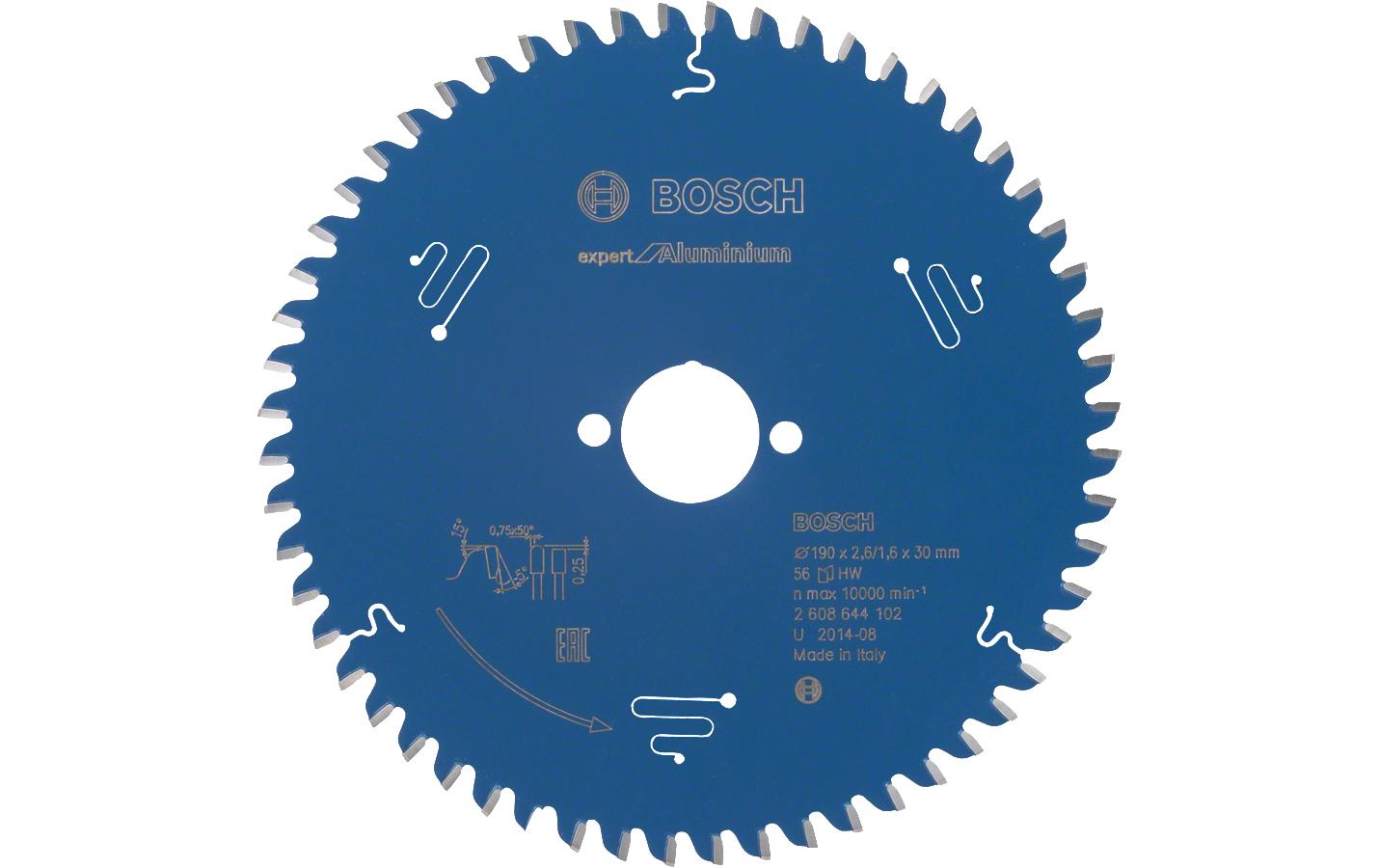 Bosch Professional Kreissägeblatt Expert for Aluminium