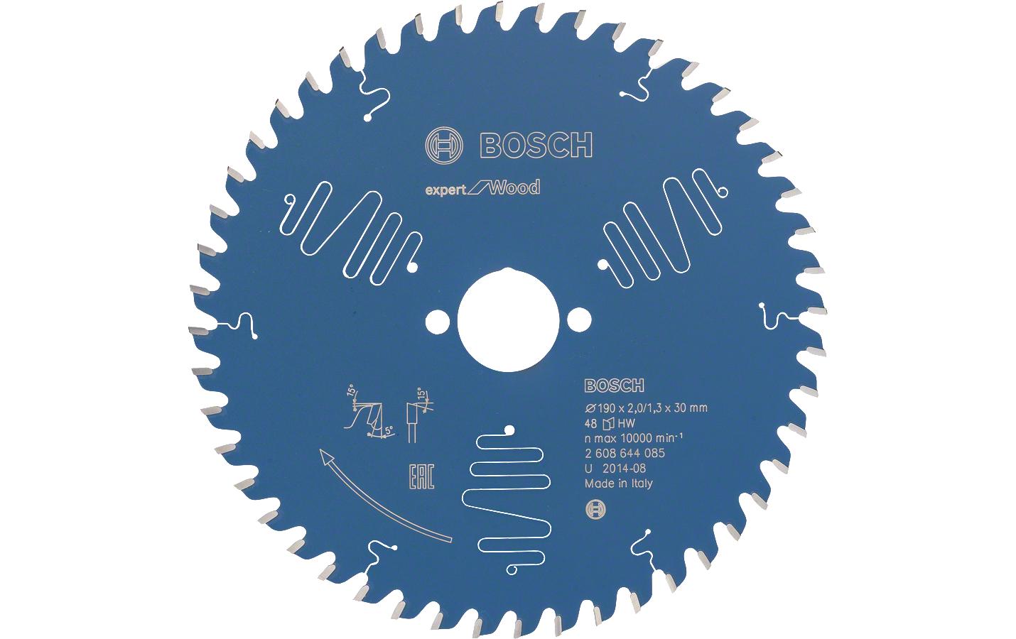Bosch Professional Kreissägeblatt Expert for Wood