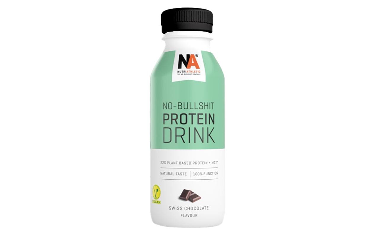 NutriAthletic Protein Drink Plant-based Swiss Chocolate,12 Stück