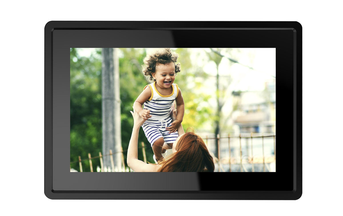 Frameo Digitaler Bilderrahmen 10" schwarz 16GB Speicher