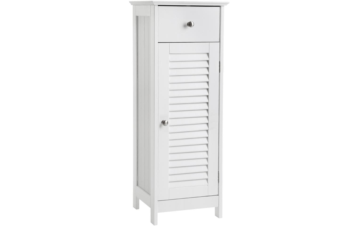 Vasagle Schrank, Weiss, MDF 32x87x30 cm (BxHxT),