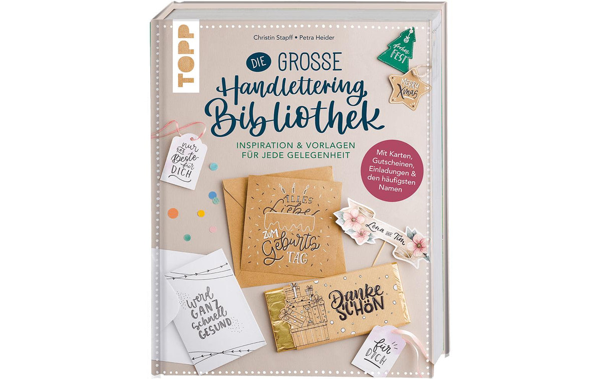 Topp Buch Handlettering Bibiliothek 160 Seiten