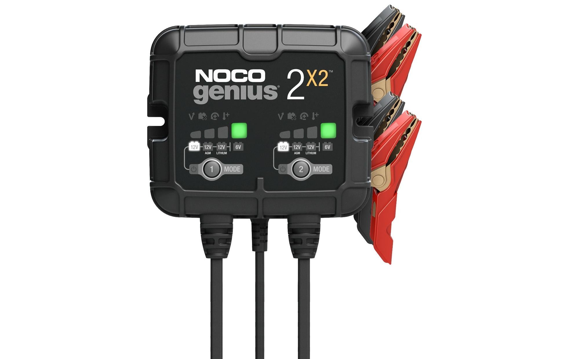 Genius Battery Charger GENIUS2X2 2x2A / 6-12Volt