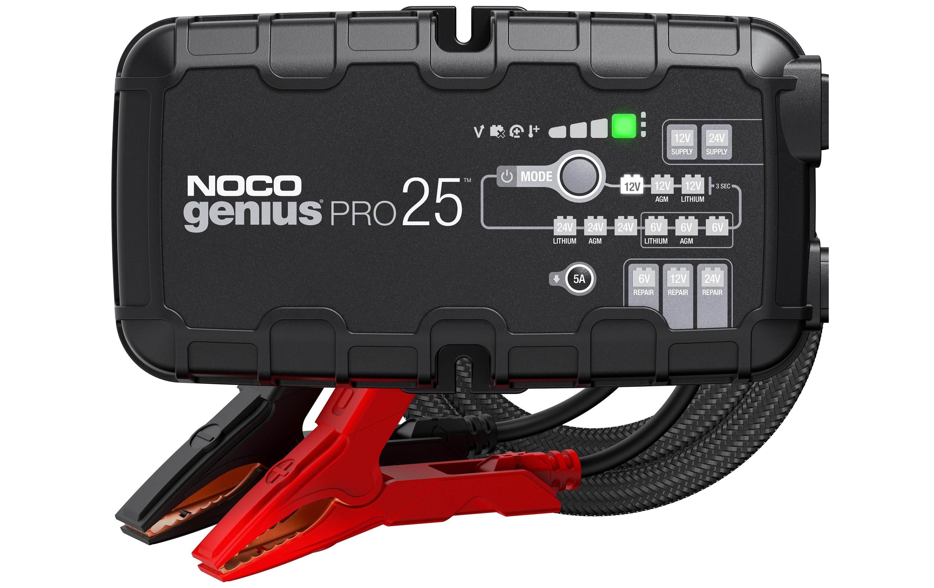 Genius Battery Charger GENIUSPRO25 25A / 6-12-24Volt