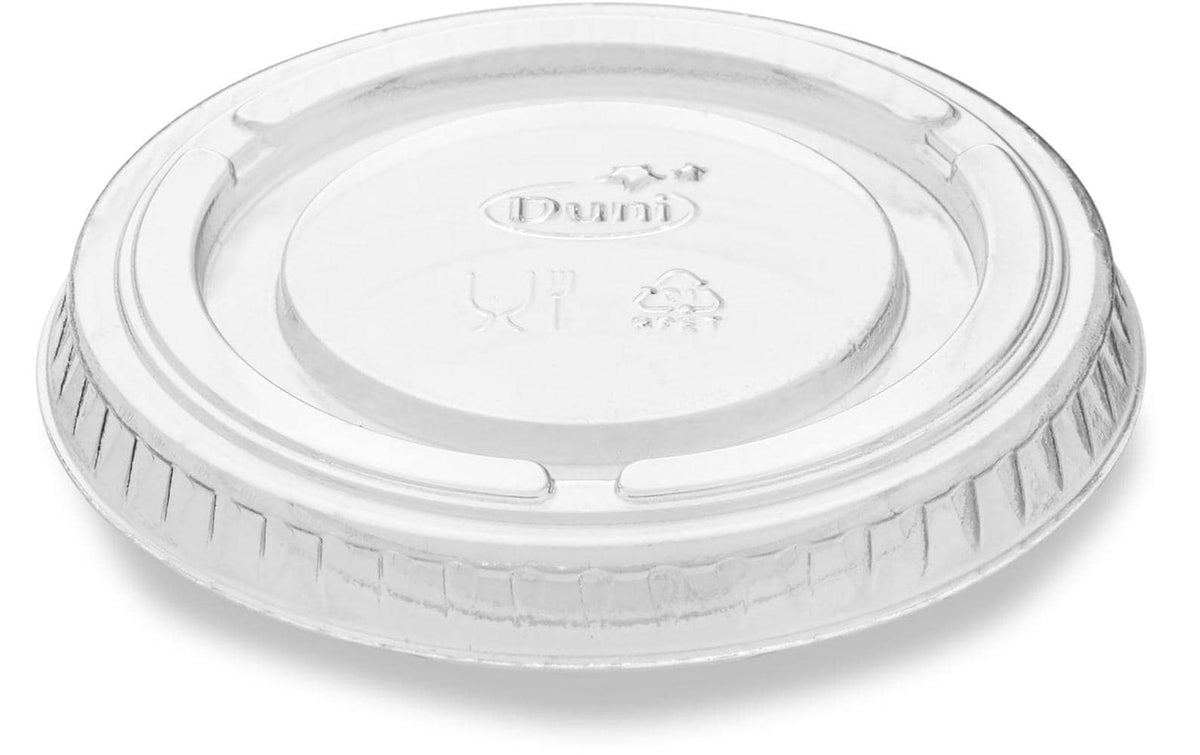 Duni Deckel für 180122 100 Stück, rPET, 66x66x7, Transparent