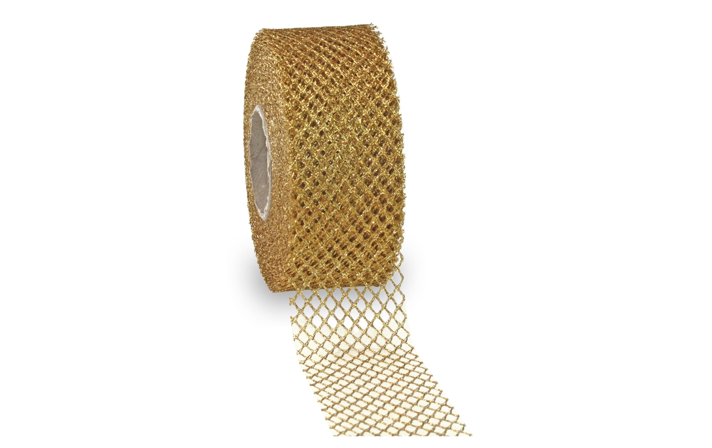 Pattberg Geschenkband Siena Grösse: 4 cm x 20 m, Farbe gold